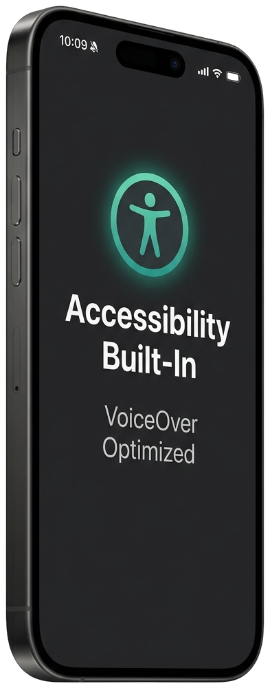 VoiceOver & Low-Vision Accessibility for Blind and Visually Impaired Users
